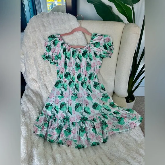 open lace back dress Amazon.com: Princess Tiana Dress for Girls Green Fairy Frog Birthday Party  Fancy Dresses Halloween Elf Costume Outfits with Accessories (2-3T) :  Clothing, Shoes & Jewelry main image 1